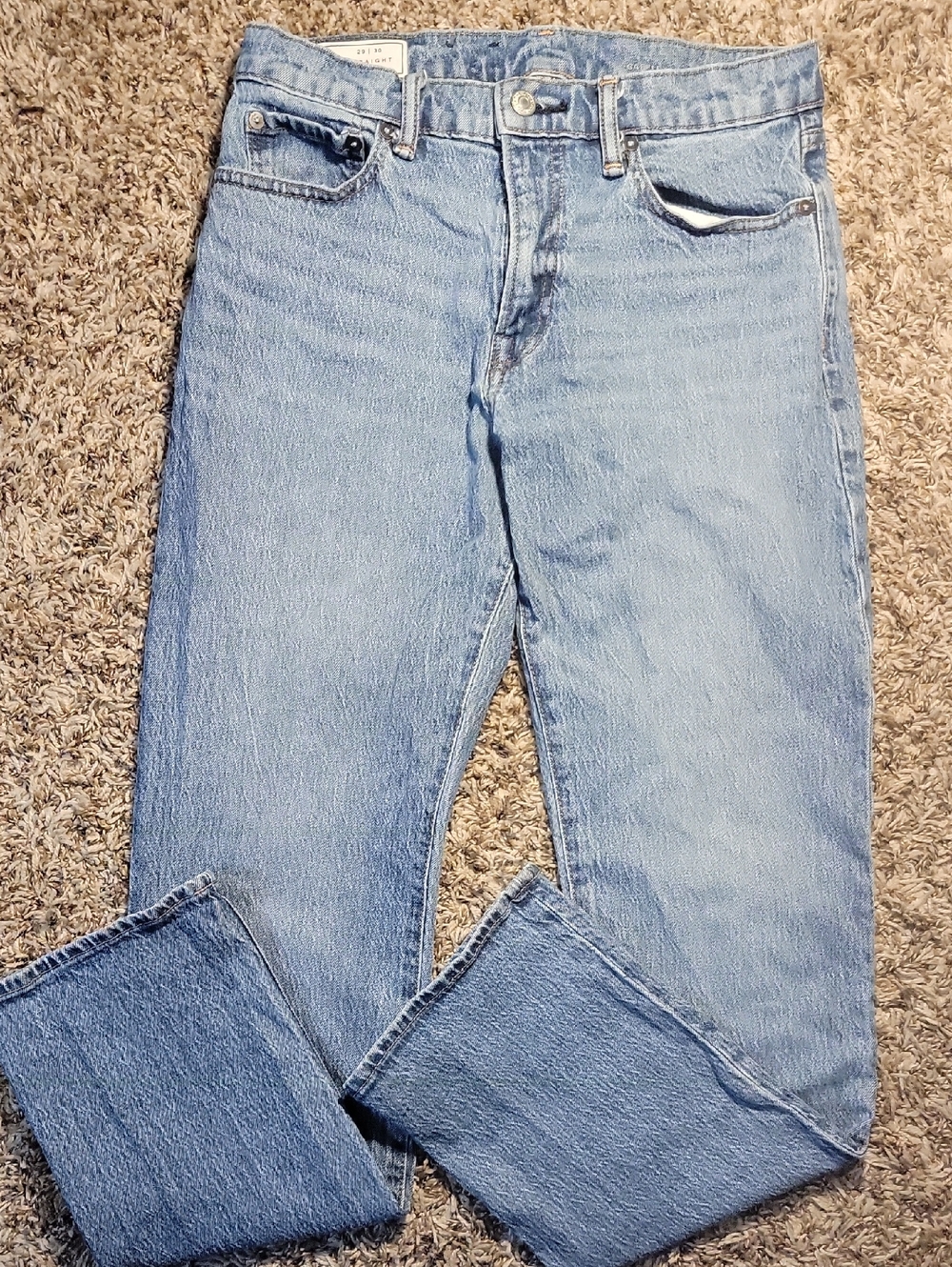 GAP Light Blue Straight Leg Women's Jeans